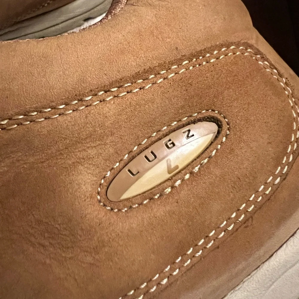 LUGZ Classic Brawn Casual‎ Streetwear Lace Up Boots Brown Tan Men's Size 13 GUC